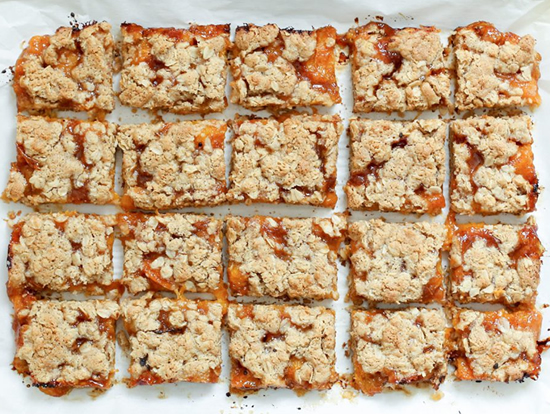 Apricot Crisp Bars